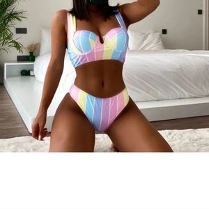 SHEIN Swimsuit Underwire Bikini Sz L